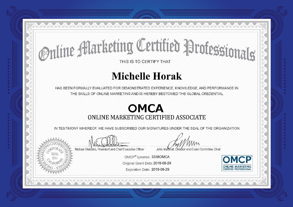 Michelle Horak OMCP