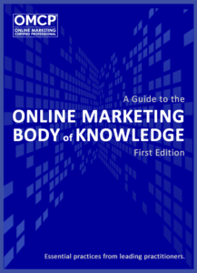 Online Marketing Body of Knowledge from OMCP